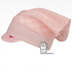 Letní kojenecký šátek Anežka, 0 - 1 rok - vzor 09 růžová
